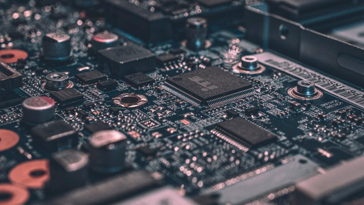 AI 가속기 TPU 반도체 디자인 컨셉 이미지